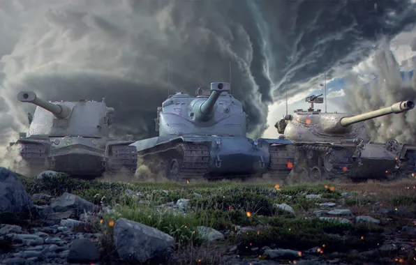 World of tanks, wot, 50b, wotart, 50B, kranwagen, anderarts, crane vague