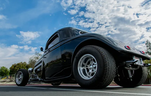 Style, retro, Ford, wheel, classic, 1934