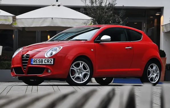 Alfa Romeo, Red, Mito, Rosso, Alfa Romeo Mito, Alfa Romeo Wallpaper, Mito MultiAir