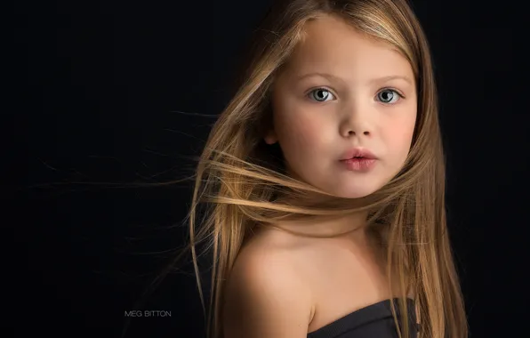 Look, portrait, girl