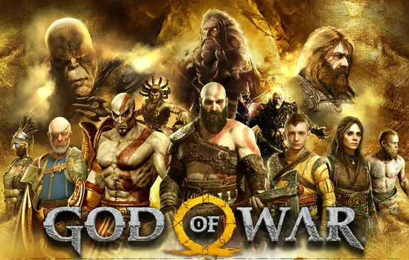 Logo, god of war, kratos, god of war 3, sony, ps3, thor, playstation
