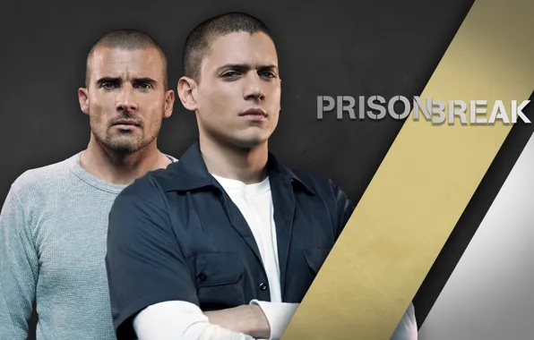 The series, actors, poster, Prison Break, characters, Escape