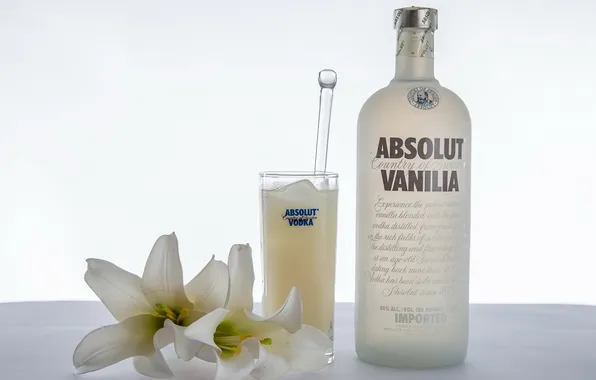 Background, vodka, Absolut Vanilia