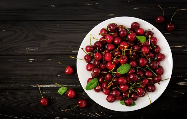 Berries, fresh, cherry, cherry, berries