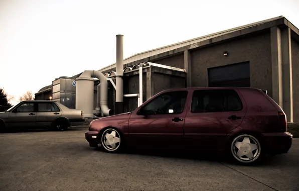 Golf, Clean, Stance, mk3, VolksWagen, Vag