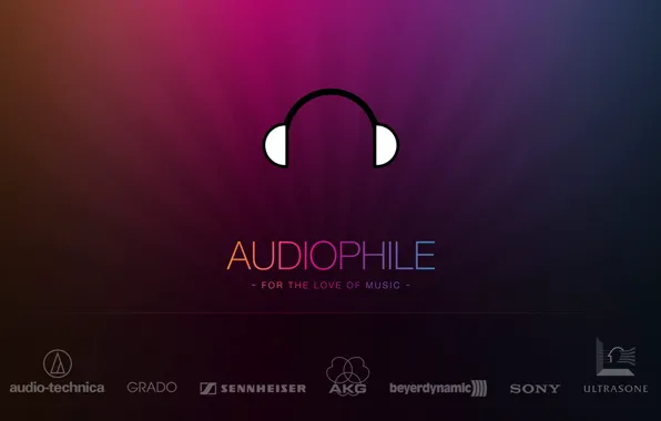 Picture music, brands, audiophile