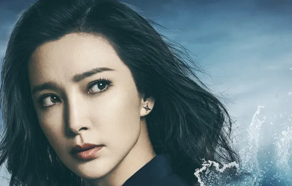 Girl, fiction, brunette, beauty, poster, horror, Li Bingbing, Li Bingbing