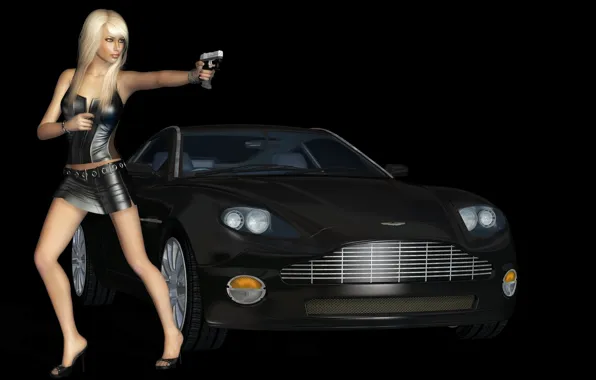 Blonde, different, wallpapers, 1920x1080, Rendering