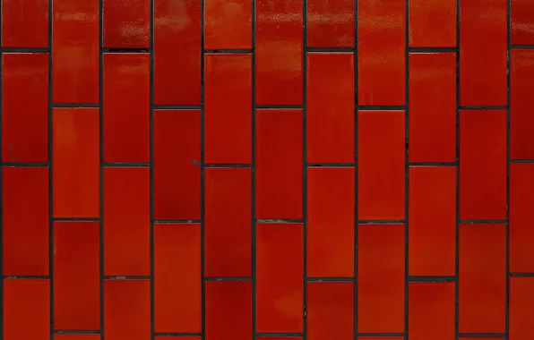Picture wall, texture, red