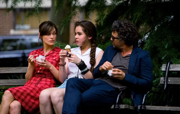 Keira Knightley, Mark Ruffalo, Hailee Steinfeld, For once in your life, Begin Again