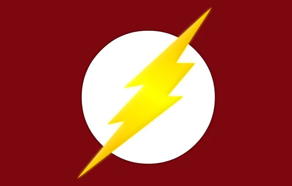 Red, logo, symbol, comics, Flash