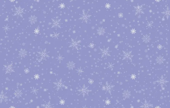 Picture winter, snowflakes, new year, texture, Christmas, lilac background
