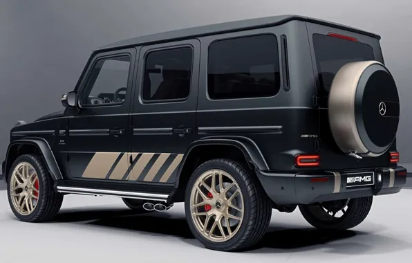 Side view, rear view, G 63, Mercedes-AMG, Grand Edition, 2023, Mercedes-AMG G 63 Grand Edition