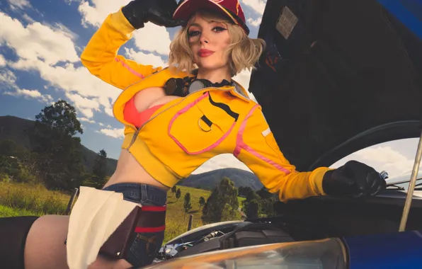 Picture chest, model, car, Katyuska MoonFox