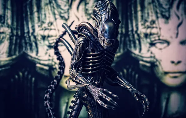 Background, toy, Stranger, figurine, Alien, thing