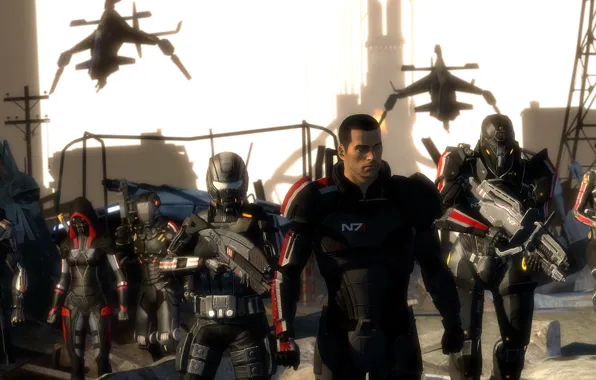 Soldiers, mass effect, fan