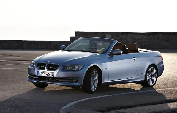 Auto, BMW, Convertible, Grey, BMW, Silver, Coupe, 3 Series