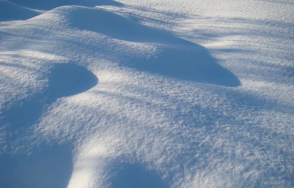 Winter, white, snow