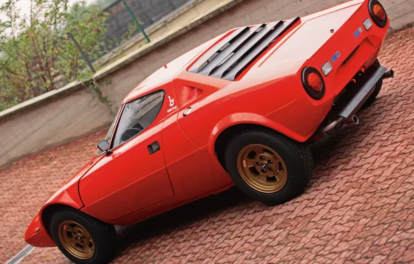 Lancia, 1973, Classic cars, Stratos, High Fidelity, Bertone, Marcello Gandini, Look on the back