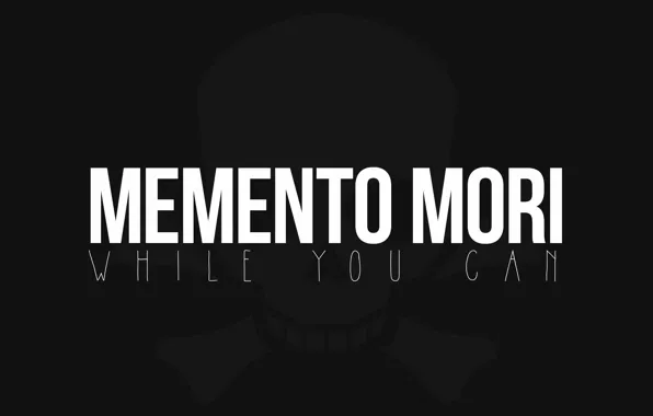 Death, skull, memento mori, memento Mori, memento