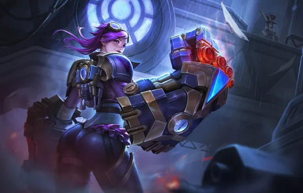 Girl, The game, Girl, Art, Art, Game, League of Legends, LoL