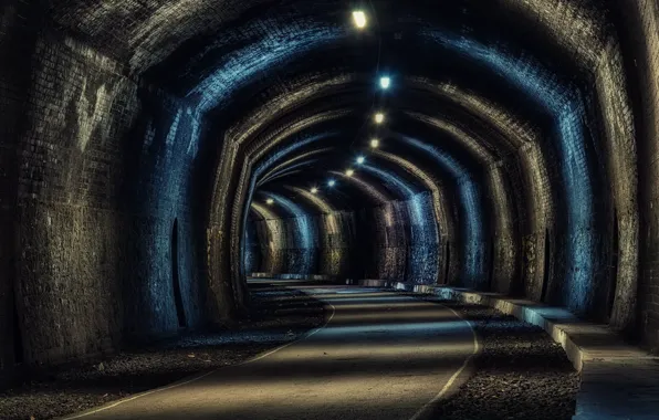Road, the city, the tunnel