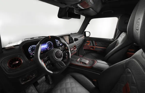 Wallpaper interior, Brabus, the instrument panel, Adventure, 6x6, 2025 ...