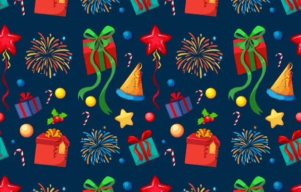 Picture decoration, background, New Year, Christmas, Christmas, winter, background, pattern