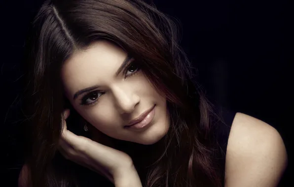 Picture girl, smile, sweetheart, beautiful, Kendall Jenner