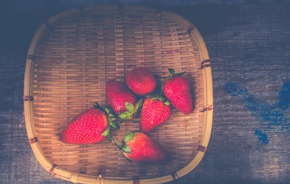 Macro, berries, strawberry