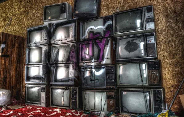 Picture background, room, TV