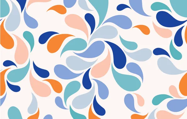 Background, shapes, Multicolor