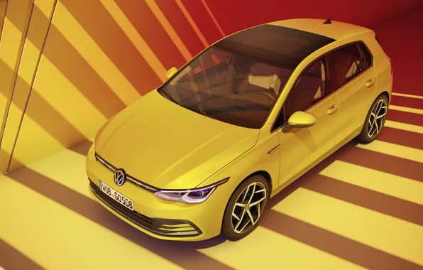 Volkswagen, hatchback, Golf, hatchback, R-Line, 2020