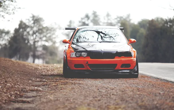 Picture BMW, Orange, E46, M3