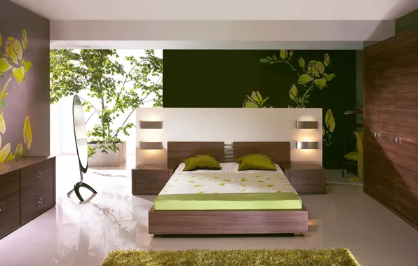Design, style, Villa, home, interior, bedroom