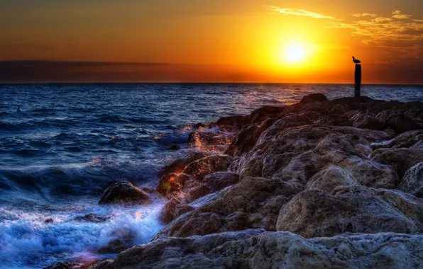Picture sunset, Gulf of Mexico, South Seas Island Resort, Captiva