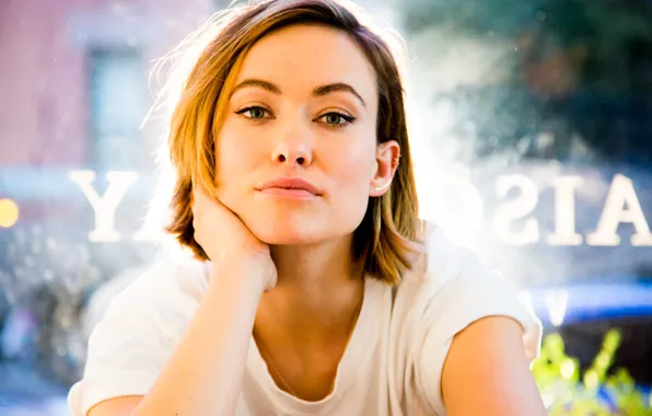 Look, pose, makeup, actress, Olivia Wilde, Olivia Wilde, hair, look