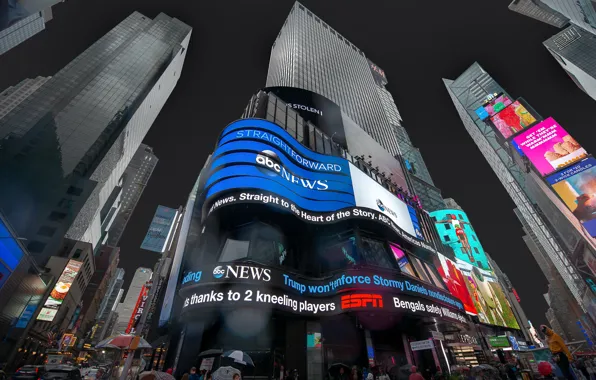 USA, Manhattan, New York City, Times Sq