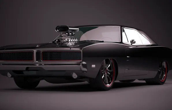 1969, sports car, Dodge Charger, sports coupe, retro car, Dodge Charger, retro car, sports coupe
