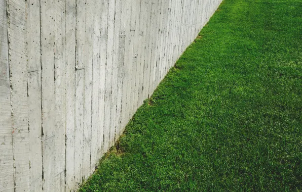 Picture grass, the city, lawn, minimalism, concrete, concrete