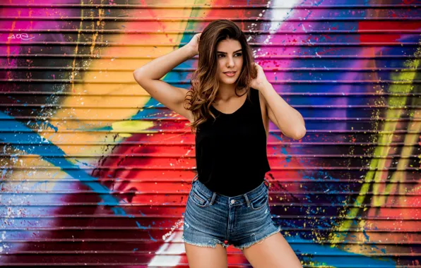 Wallpaper Background Model Figure Beauty Monica For Mobile And