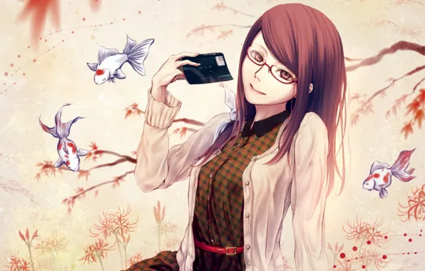 Girl, smile, Tokyo Ghoul, Tokyo ghoul