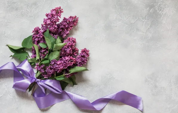 Picture flowers, bouquet, tape, lilac