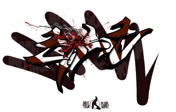 Sake, design, style, Graffiti, rendering