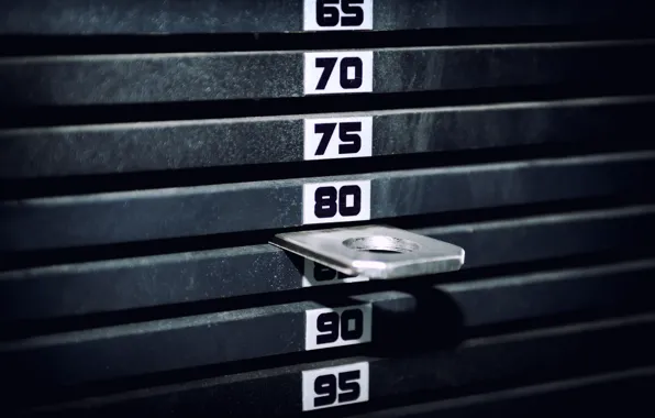 Picture numbers, gym, weight, exercise machine