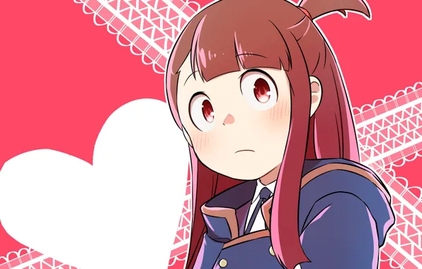 Background, girl, Academy for witches, Little Witch Academia