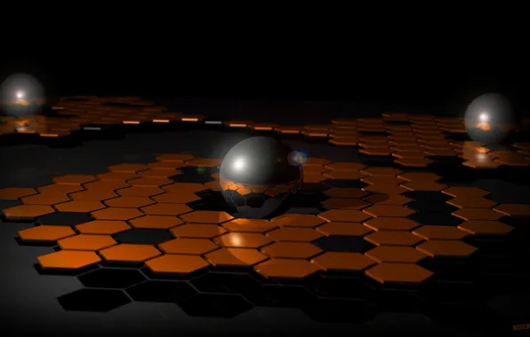 Dark, side, sphere