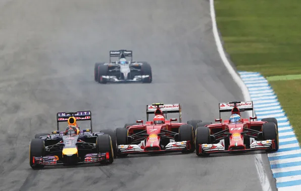 Renault, Racer, Formula 1, Red Bull, Vettel, Hybrid, The car, Turbo