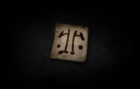 Picture sign, Watchmen, Rorschach