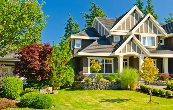 Summer, the city, house, cottage